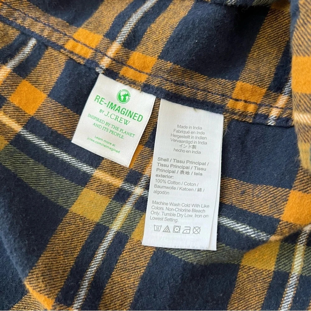 ! J. Crew Flannel. Slim fit men’s shirt